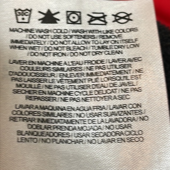 Therma-Fit Nike Size Large Red and Gray Hoodie Sweatshirt Kangaroo Pocket - Picture 12 of 13